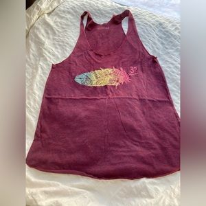 Yoga feather tank size large